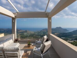 Villa moderna con piscina a Mariou