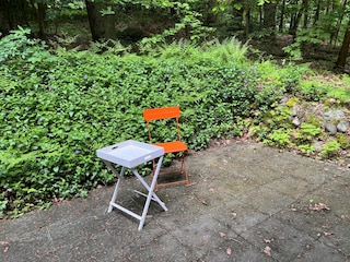 Terrasse auf der seeabgewandten Seite