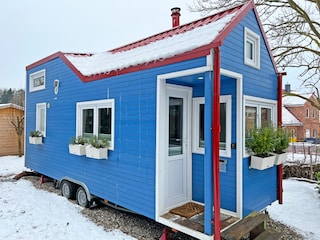 Tiny House im Winter