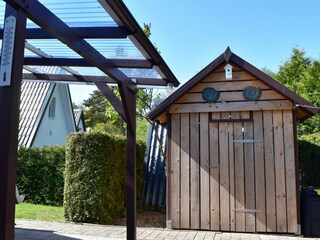 Ferienhaus Perlin Außenaufnahme 8