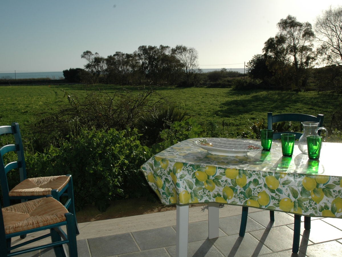 Terrasse mit Meerblick