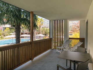 Poolappartement S
