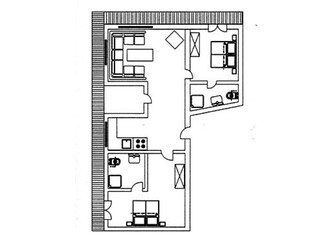 Appartamento per vacanze Millstatt Pianta del piano 21
