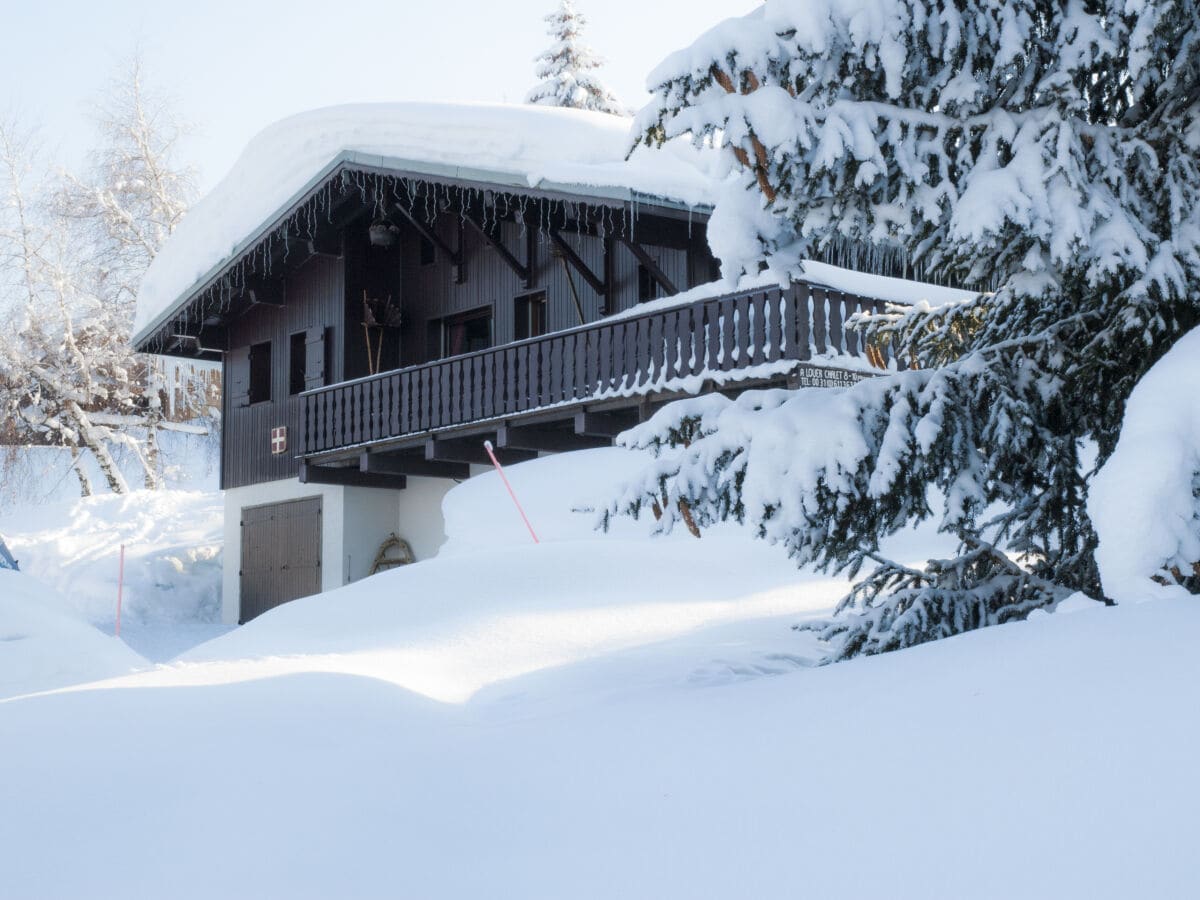 Chalet l' Hermine im Winter