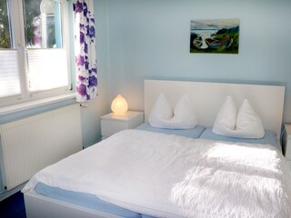 Bettwäsche und Handtücher sind inklusive