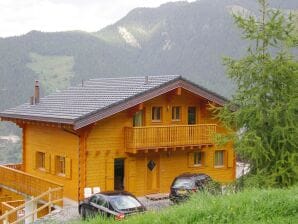 Maison de vacances Chalet en bois au milieu des montagnes à La Tzoumaz - La Tzoumaz - image1