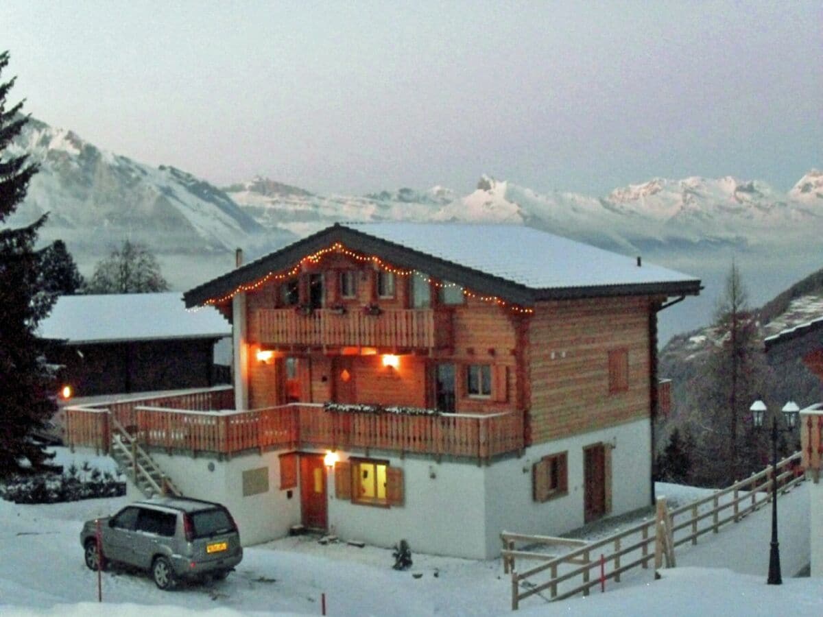 Chalet La Tzoumaz Außenaufnahme 1