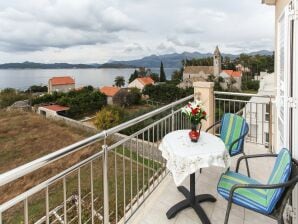 Appartement Apartments Ana Lopud - One-Bedroom Apartment with Balcony and Sea View - 4 (2 floor) - Sudurađ - image1