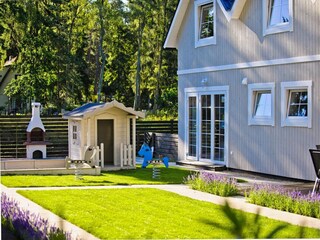 Ferienhaus Pobierowo Außenaufnahme 4