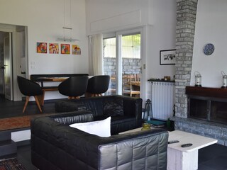 Wohnzimmer mit Essecke