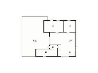 Casa de vacaciones Fjand Plano de planta 2