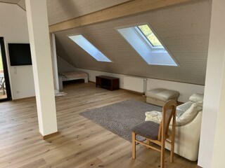 Wohnzimmer FeWo-Dachgeschoss