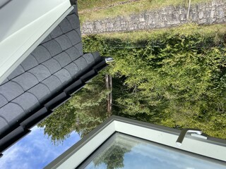 Blick aus Dachfenster nördlich, FeWo-Dachgeschoss