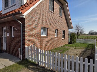 Ferienhaus Burhave Außenaufnahme 2