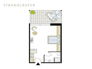 Apartment Granzow Grundriss 34