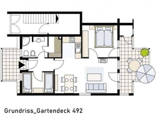 Apartment Rechlin Grundriss 43