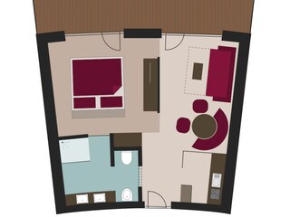 Appartamento Algund Pianta del piano 21