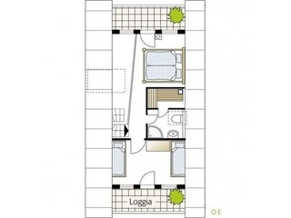 Appartamento Rechlin Pianta del piano 19