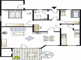 Casa de vacaciones Granzow Plano de planta 26