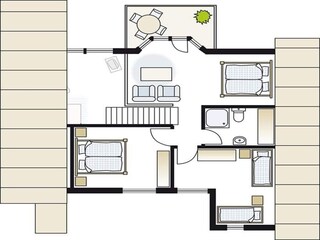 Maison de vacances Granzow Plan d'étage 24