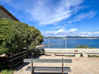 Strand in 20 m Entfernung