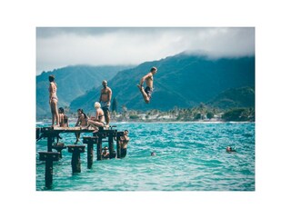 Schwimmen in See