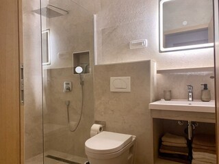 bathroom with walk-in shower