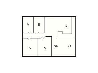 Casa per le vacanze Frederikshavn Pianta del piano 23