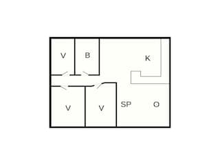 Holiday house Frederikshavn Floor Plan 23