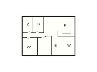Ferienhaus Frederikshavn Grundriss 2