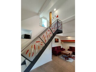 Treppenaufgang zum 2. Schlafzimmer