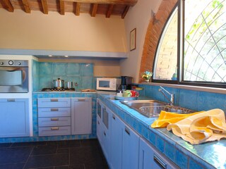 Well-equipped kitchen