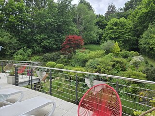 Unvergessliche Blick von Balkon