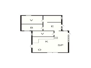 Maison de vacances Aalbæk Plan d'étage 2