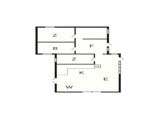 Holiday house Aalbæk Floor Plan 3