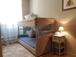 Bunked bed (open) room #2