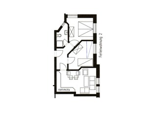 Vakantieappartement Meppen Grondplan 15