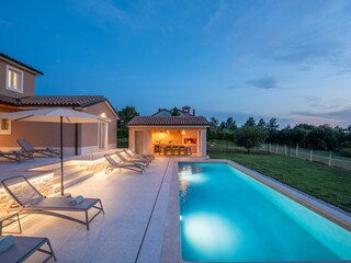 Villa Pazin Registrazione all'aperto 14