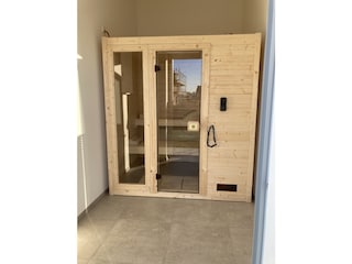 Sauna mit Blick auf den Siel
