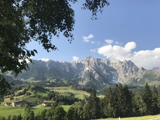 Aussicht Landhaus am Hochkönig