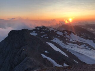 Sonnenuntergang am Hochkönig
