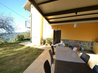 Ferienhaus Uzzano Außenaufnahme 6