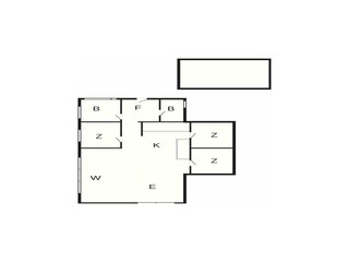 Maison de vacances Aalbæk Plan d'étage 3
