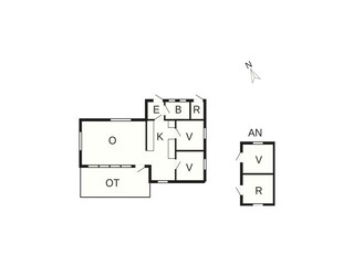 Casa per le vacanze Vig Pianta del piano 43