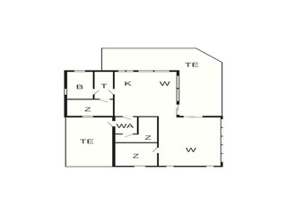 Maison de vacances Trend Plan d'étage 6