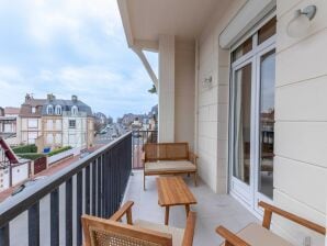 Apartment für 4 Personen mit Balkon, 500 m vom Strand entfernt - Deauville - image1