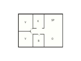 Vakantiehuis Frederikshavn Grondplan 22