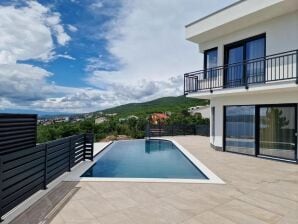 Ferienhaus Moderne Villa mit Swimmingpool und Meerblick - Crikvenica - image1