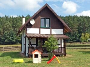 Ferienhaus in Lubkowo in der Nähe des Waldes - Lubiatowo - image1