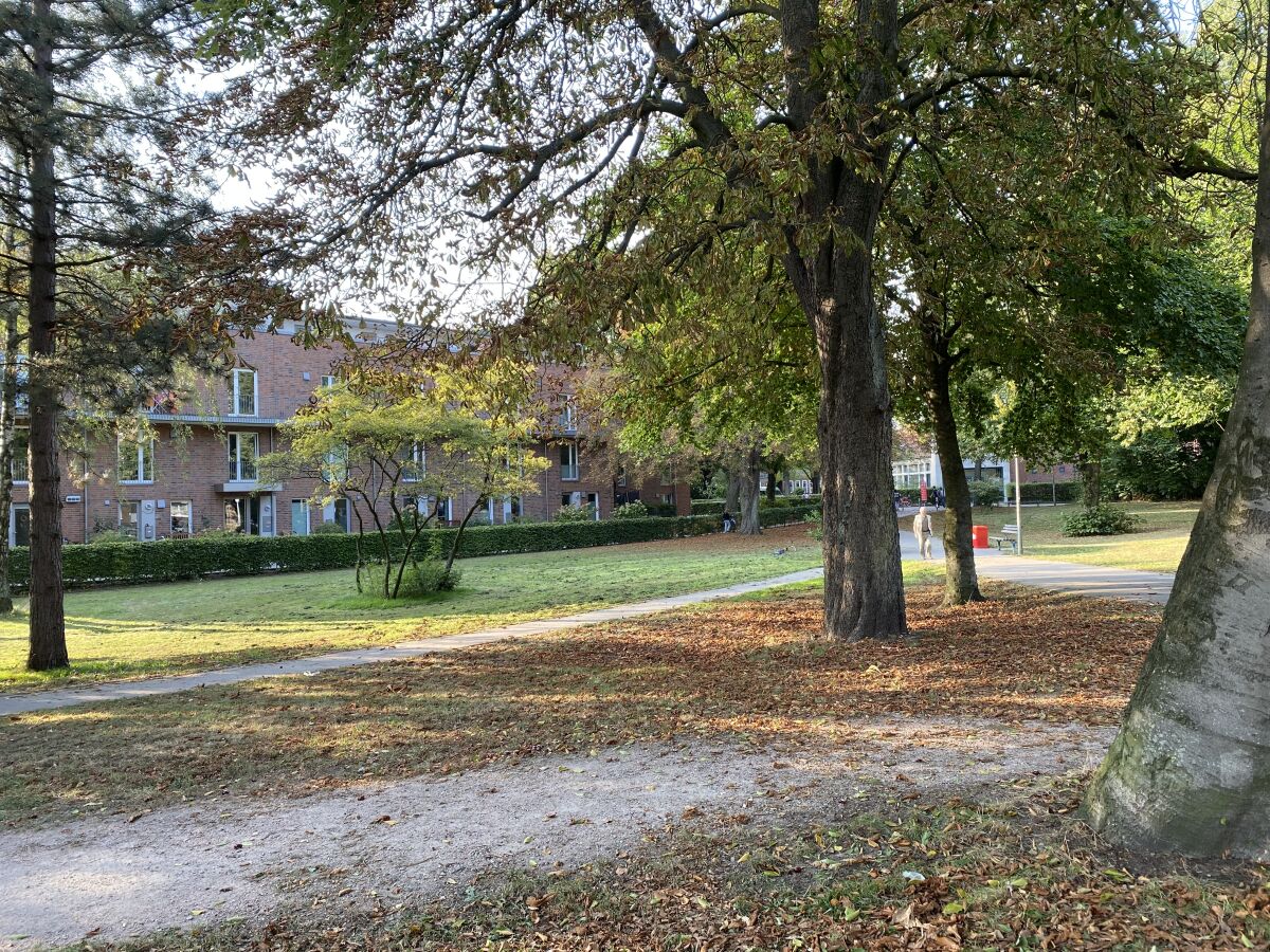 Kleiner Park direkt neben dem Apartment